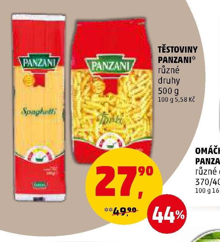 TĚSTOVINY PANZANI* - Penny Market aktualniletaky.eu