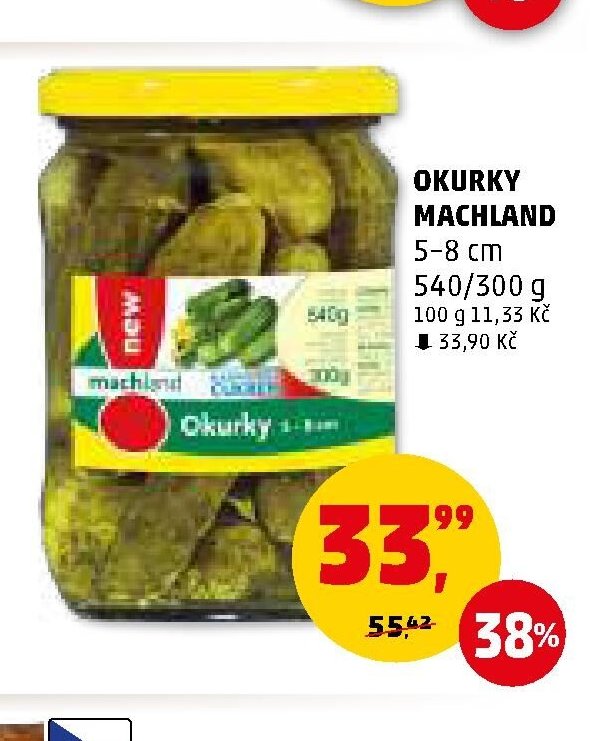 OKURKY MACHLAND 5-8 cm - Penny Market aktualniletaky.eu