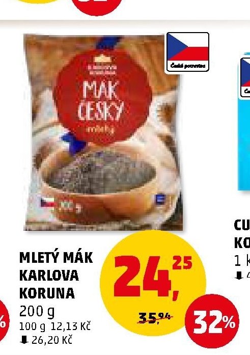 MLETÝ MÁK KARLOVA KORUNA - Penny Market aktualniletaky.eu