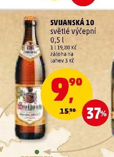 SVIJANSKÁ 10 světlé výčepní - Penny Market aktualniletaky.eu