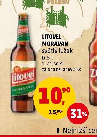LITOVEL MORAVAN světlý ležák - Penny Market aktualniletaky.eu