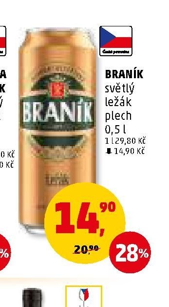 Braník světlý ležák plech - Penny Market aktualniletaky.eu