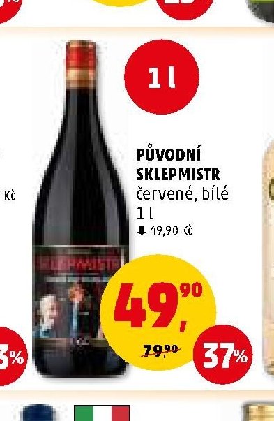 Původní sklepmistr červené, bílé - Penny Market aktualniletaky.eu