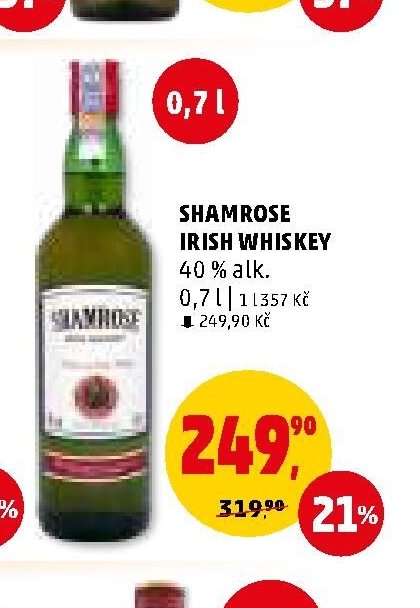 Shamrose Irish Whiskey - Penny Market aktualniletaky.eu