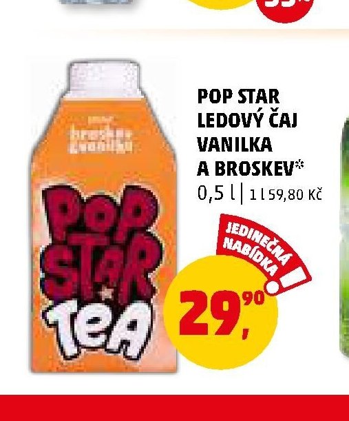 Pop Star ledový čaj - Penny Market aktualniletaky.eu
