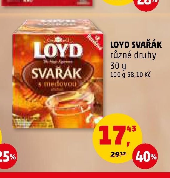 LOYD SVAŘÁK různé druhy 30 g - Penny Market aktualniletaky.eu