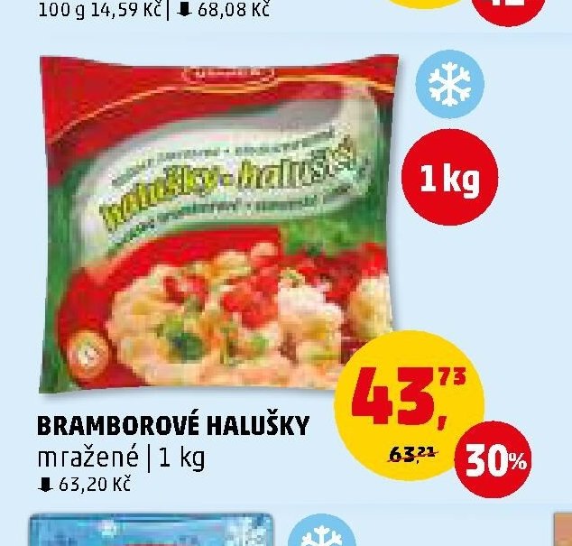 BRAMBOROVÉ HALUŠKY mražené 1 kg - Penny Market aktualniletaky.eu
