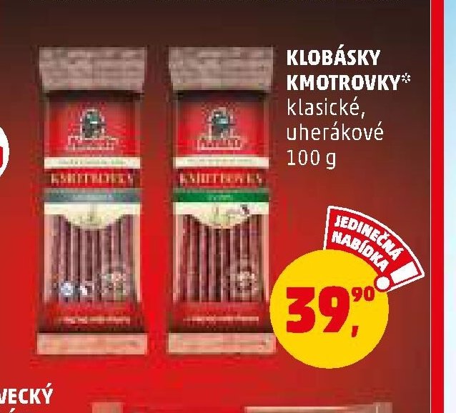 KLOBÁSKY KMOTROVKY - Penny Market aktualniletaky.eu