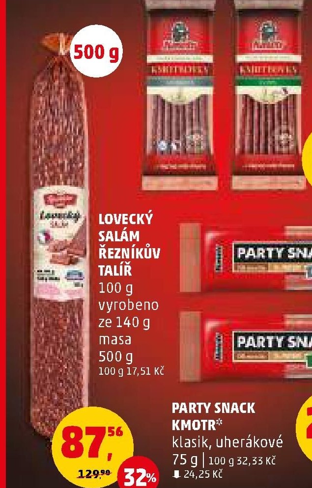 LOVECKÝ SALÁM ŘEZNÍKŮV TALÍŘ - Penny Market aktualniletaky.eu
