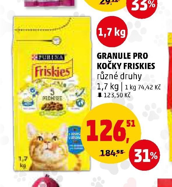 GRANULE PRO KOČKY FRISKIES - Penny Market aktualniletaky.eu