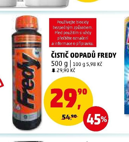 Čistič odpadů Fredy - Penny Market aktualniletaky.eu