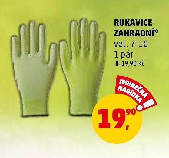 RUKAVICE ZAHRADNÍ - Penny Market aktualniletaky.eu