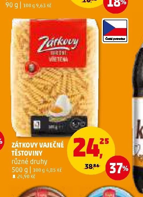 Zátkovy vaječné těstoviny - Penny Market aktualniletaky.eu