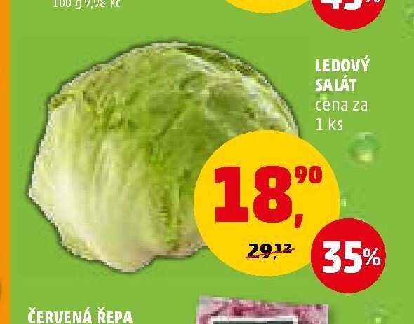 Ledový salát - Penny Market aktualniletaky.eu