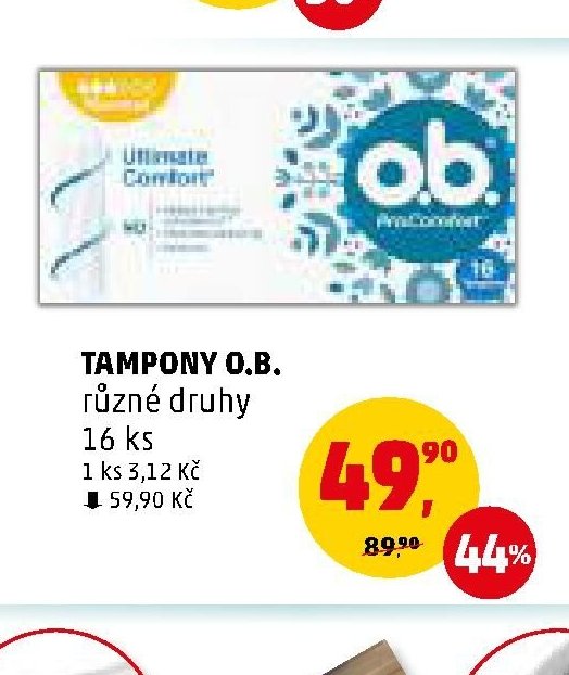 TAMPONY O.B. - Penny Market aktualniletaky.eu