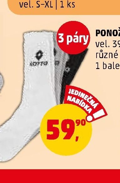 PONOŽKY - Penny Market aktualniletaky.eu