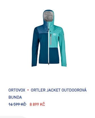 ORTOVOX - ORTLER JACKET OUTDOOROVÁ BUNDA