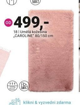 18 | Umělá kožešina „CAROLINE“ 80/150 cm