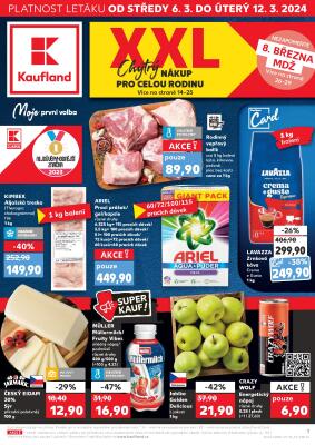 aktuální leták Kaufland 6.3.2024-12.3.2024