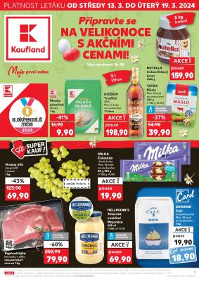 aktuální leták Kaufland 13.3.2024-19.3.2024