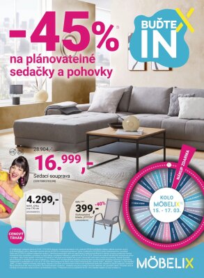 aktuální leták Möbelix 11.3.2024-31.3.2024