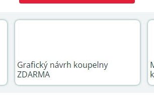 Grafický návrh koupelny ZDARMA