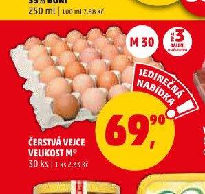 Čerstvá vejce velikost M - Penny Market aktualniletaky.eu