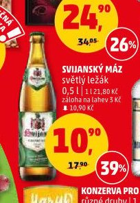 Svijanský máz světlý ležák - Penny Market aktualniletaky.eu