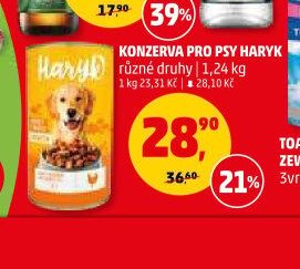 Konzerva pro psy Haryk - Penny Market aktualniletaky.eu