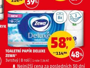 Toaletní papír Deluxe Zewa - Penny Market aktualniletaky.eu