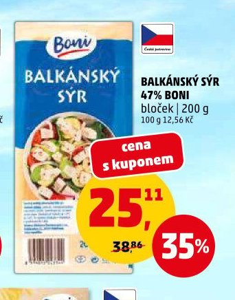 Balkánský sýr 47% Boni - Penny Market aktualniletaky.eu