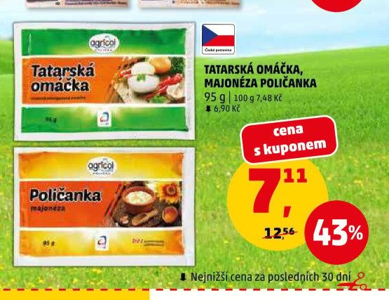 Tatarská omáčka, Majonéza Poličanka - Penny Market aktualniletaky.eu