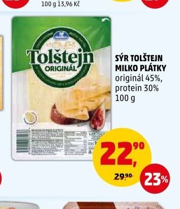 SÝR TOLŠTEJN MILKO PLÁTKY - Penny Market aktualniletaky.eu