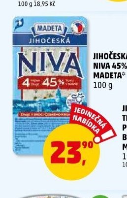 JIHOČESKÁ NIVA 45% MADETA - Penny Market aktualniletaky.eu