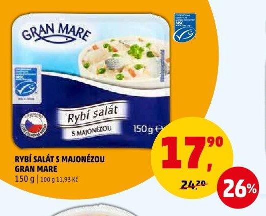 RYBÍ SALÁT S MAJONÉZOU GRAN MARE - Penny Market aktualniletaky.eu