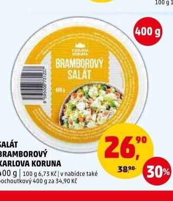 SALÁT BRAMBOROVÝ KARLOVA KORUNA - Penny Market aktualniletaky.eu