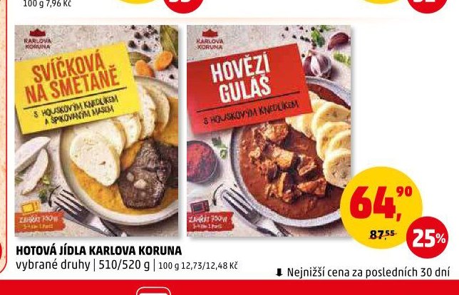 HOTOVÁ JÍDLA KARLOVA KORUNA - Penny Market aktualniletaky.eu