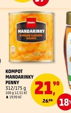 Kompot mandarinky Penny - Penny Market aktualniletaky.eu