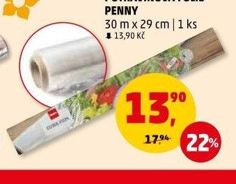 Potravinová fólie Penny - Penny Market aktualniletaky.eu