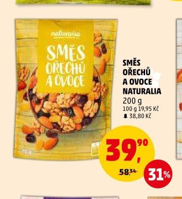SMĚS OŘECHŮ A OVOCE NATURALIA - Penny Market aktualniletaky.eu
