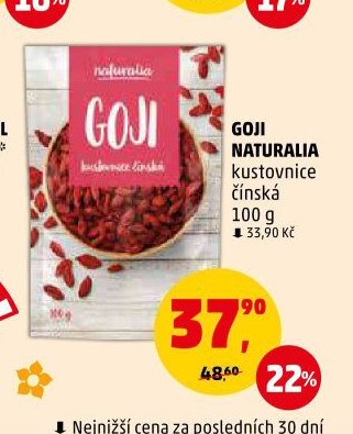 GOJI NATURALIA kustovnice čínská - Penny Market aktualniletaky.eu