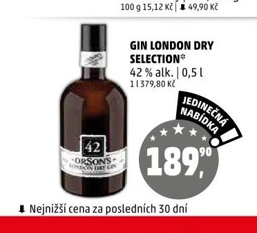Gin London Dry Selection - Penny Market aktualniletaky.eu