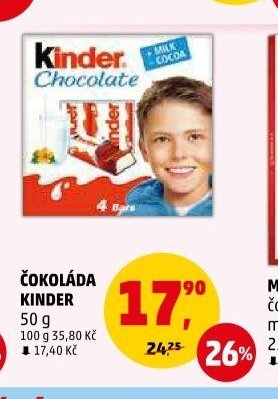 Čokoláda Kinder 50 g - Penny Market aktualniletaky.eu