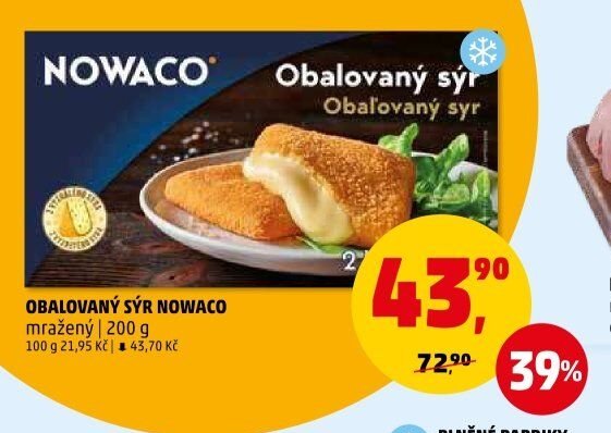 OBALOVANÝ SÝR NOWACO - Penny Market aktualniletaky.eu