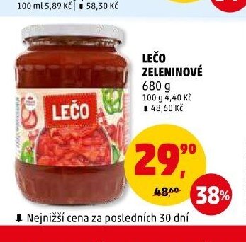 LEČO ZELENINOVÉ - Penny Market aktualniletaky.eu