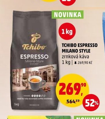 Tchibo Espresso Milano Style zrnková káva - Penny Market aktualniletaky.eu