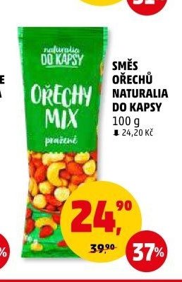 Směs ořechů Naturalia do kapsy - Penny Market aktualniletaky.eu