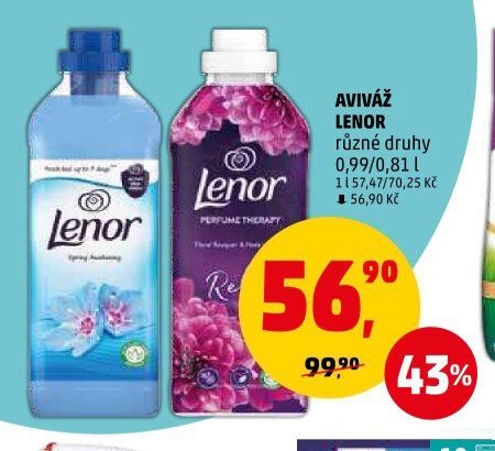 Aviváž Lenor různé druhy - Penny Market aktualniletaky.eu