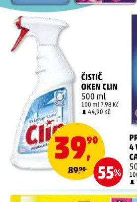 Čistič Oken Clin - Penny Market aktualniletaky.eu