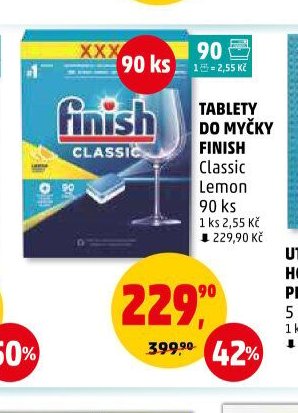 Tablety do myčky Finish Classic Lemon - Penny Market aktualniletaky.eu